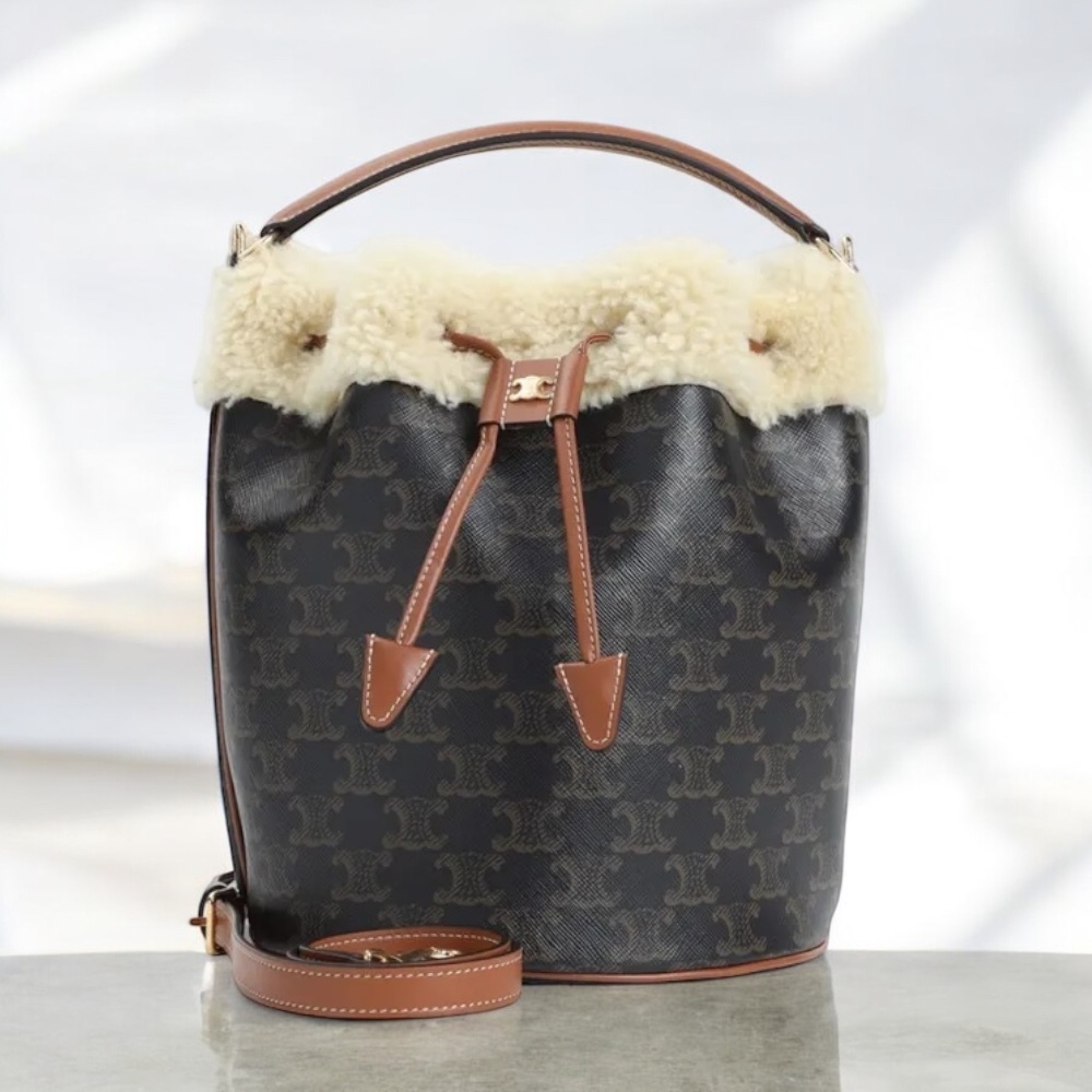 CELINE クララ バケット バッグ