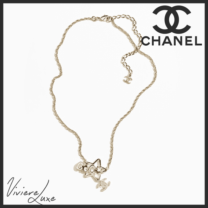*カラフルポップ◎*【CHANEL】ペンダント ネックレス 光沢感