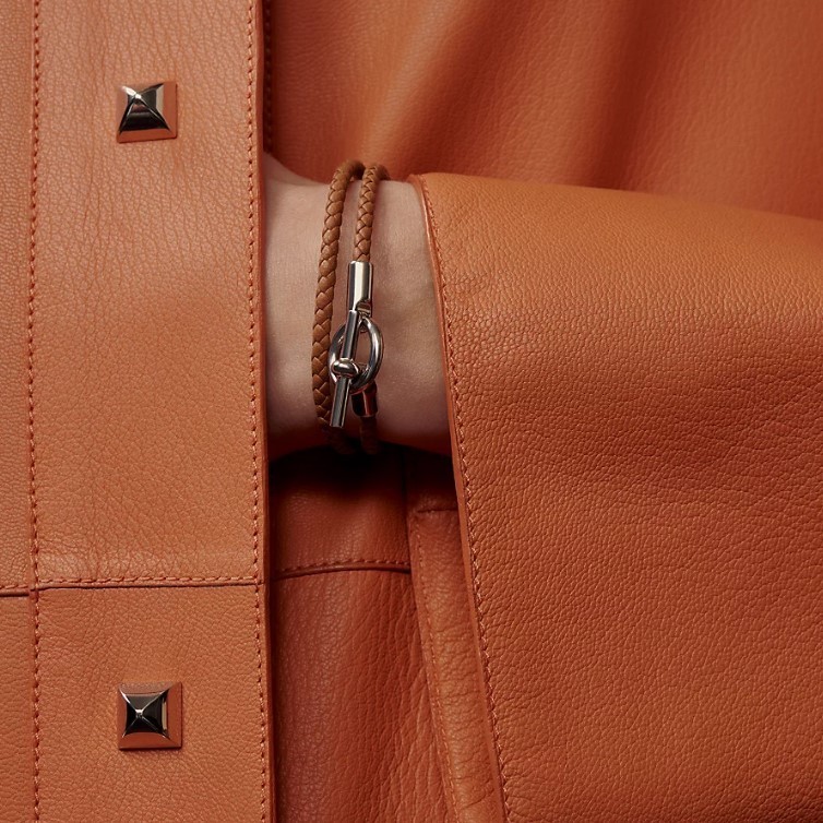 【HERMES】ブレスレットグレナンダブルツアー エルメス Hermes HERMES エルメス GLENAN DOUBLE TOUR グレナン