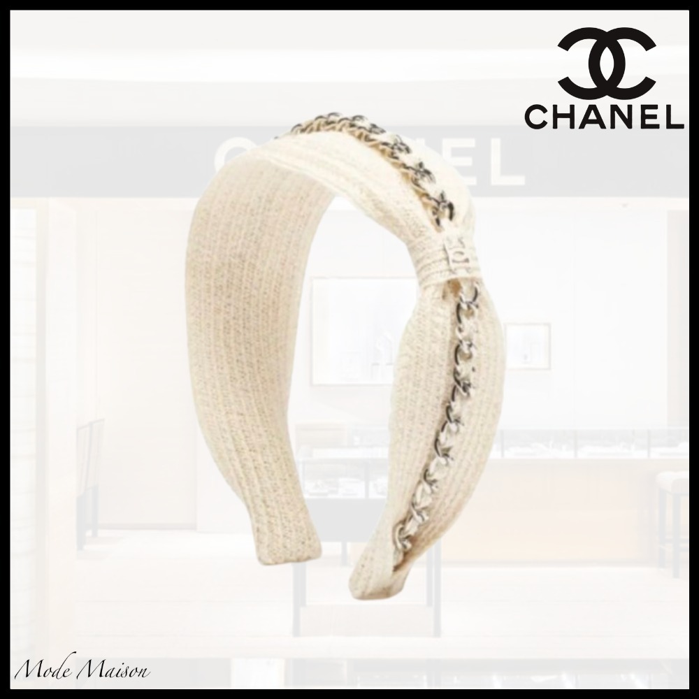 【可愛らしさ満載♪】CHANEL ヘアバンド