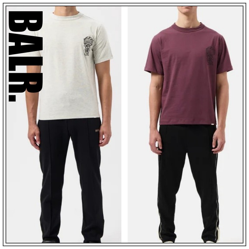 BALR. ロゴ入りタイタン半袖 無地Tシャツ 関税送料込み