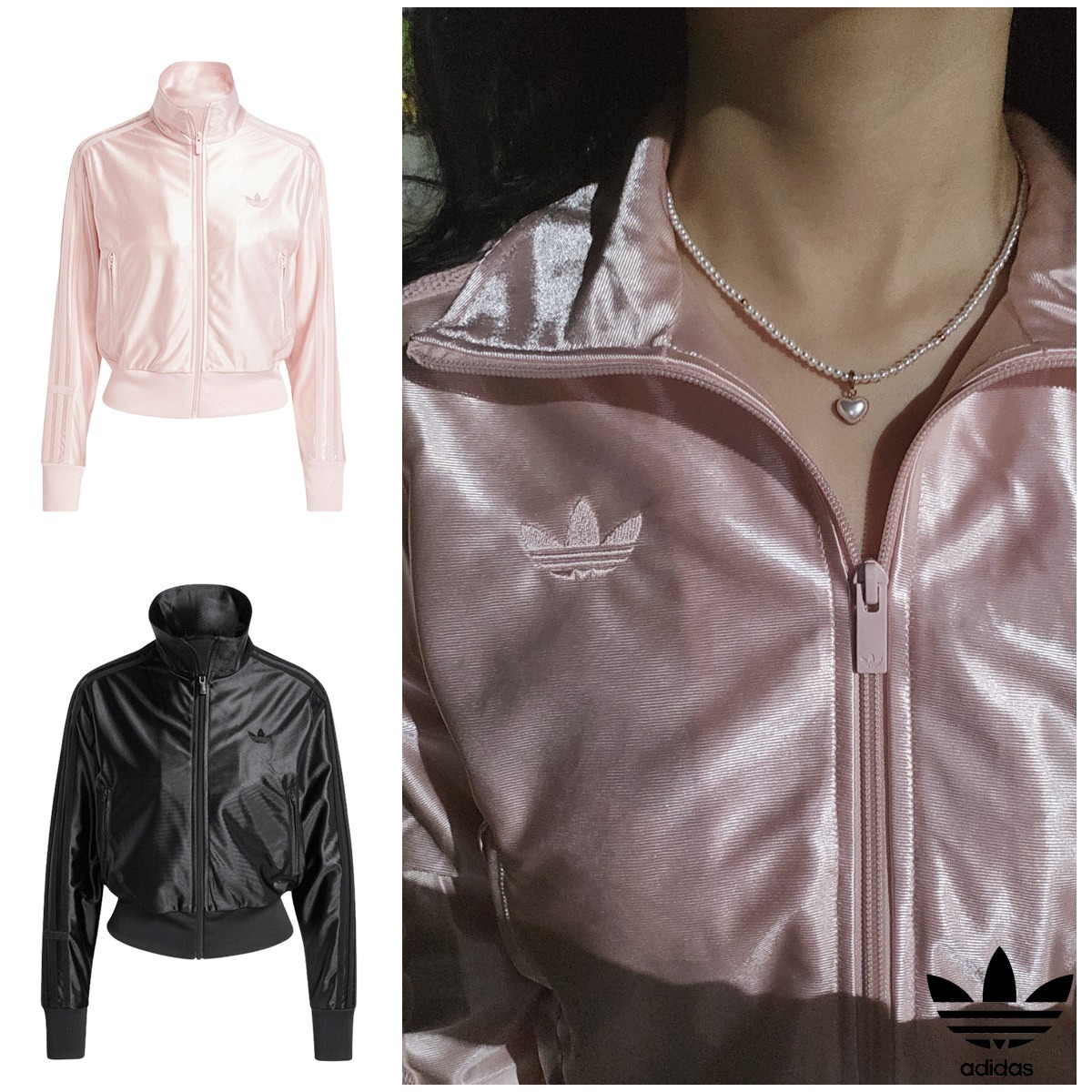 (W) Adidas ★ Firebird Fitted Track Top ★ 2色