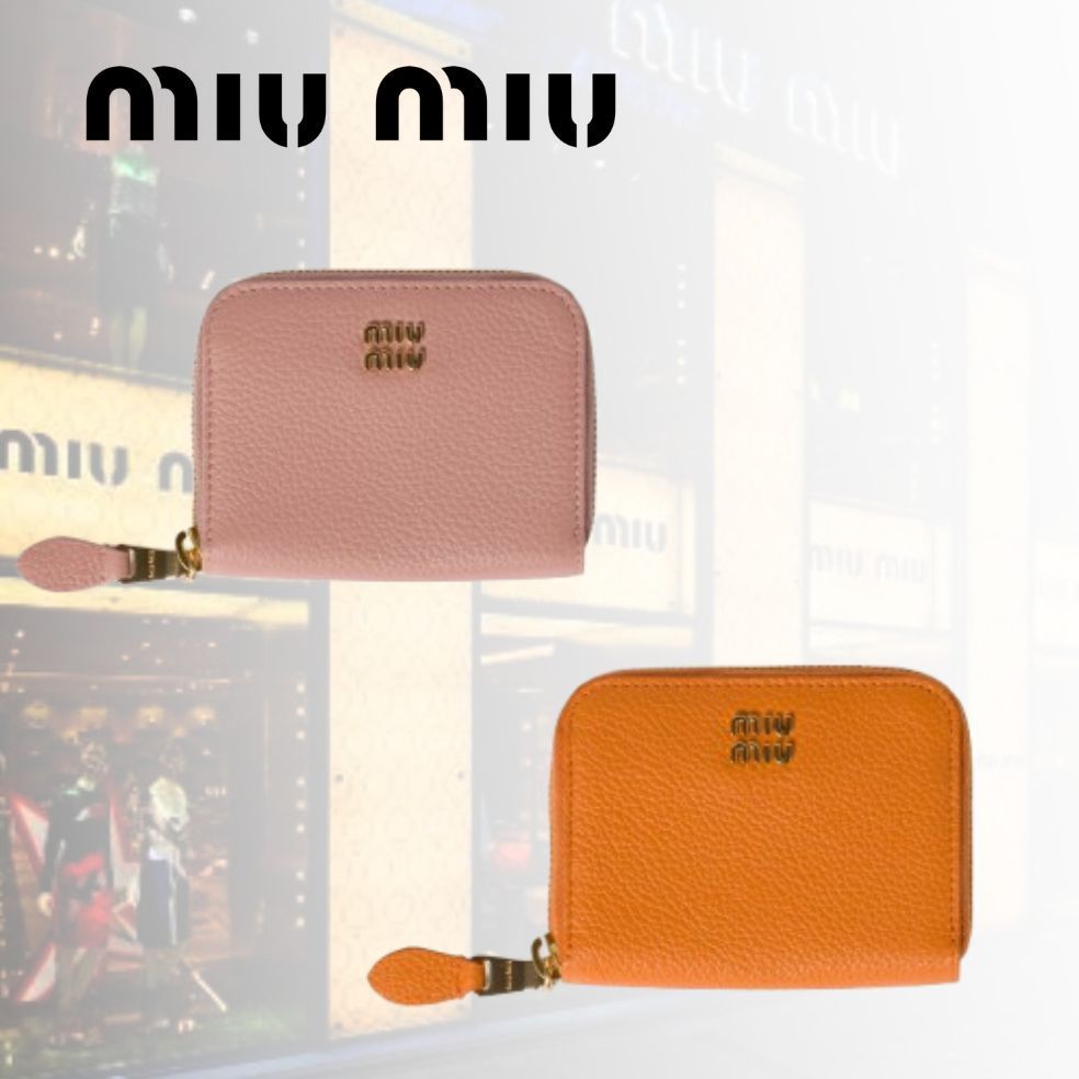 ★おすすめ【MiuMiu】レザー コインケース