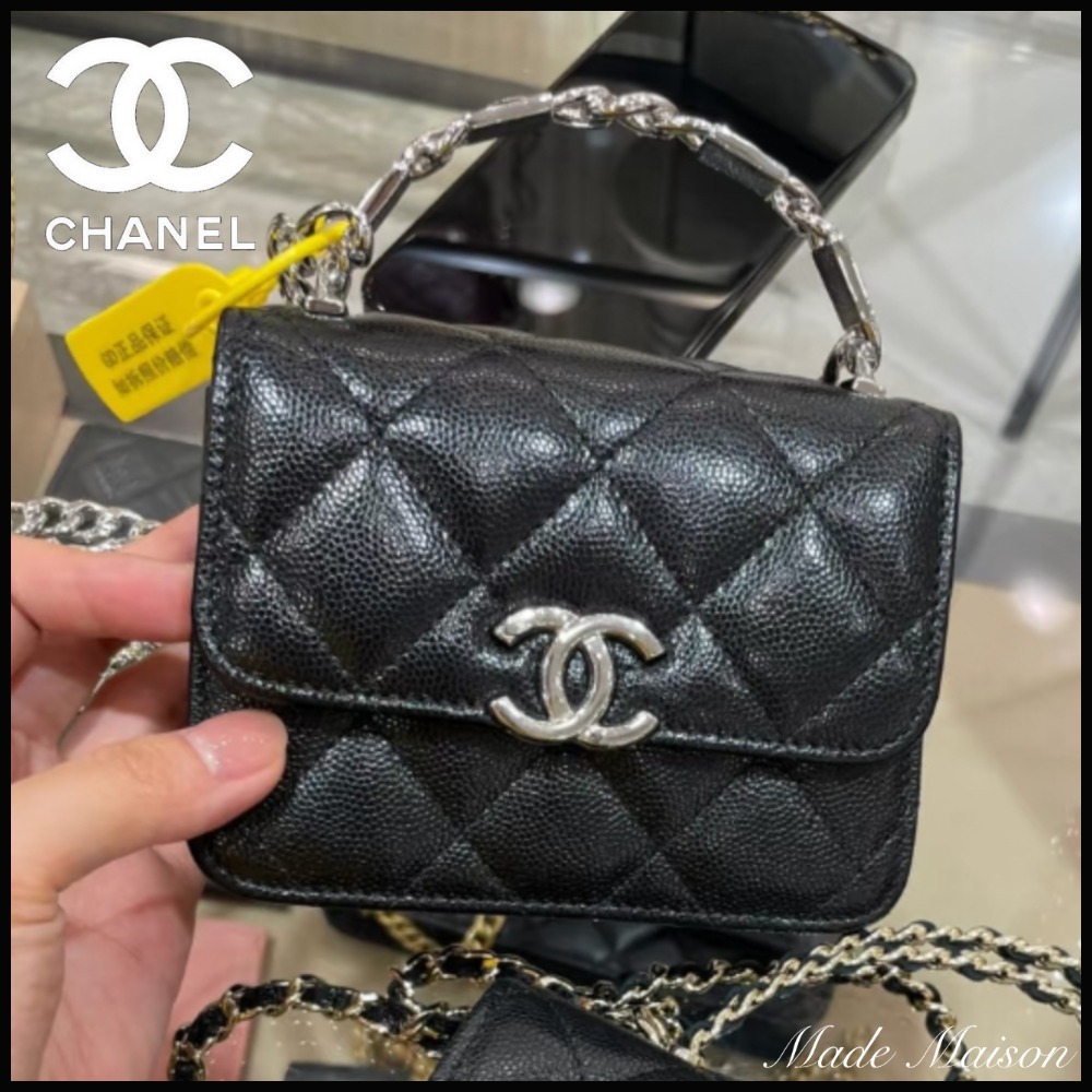 【ミニマムで可愛い♪】CHANEL ショルダーバッグ ポーチ