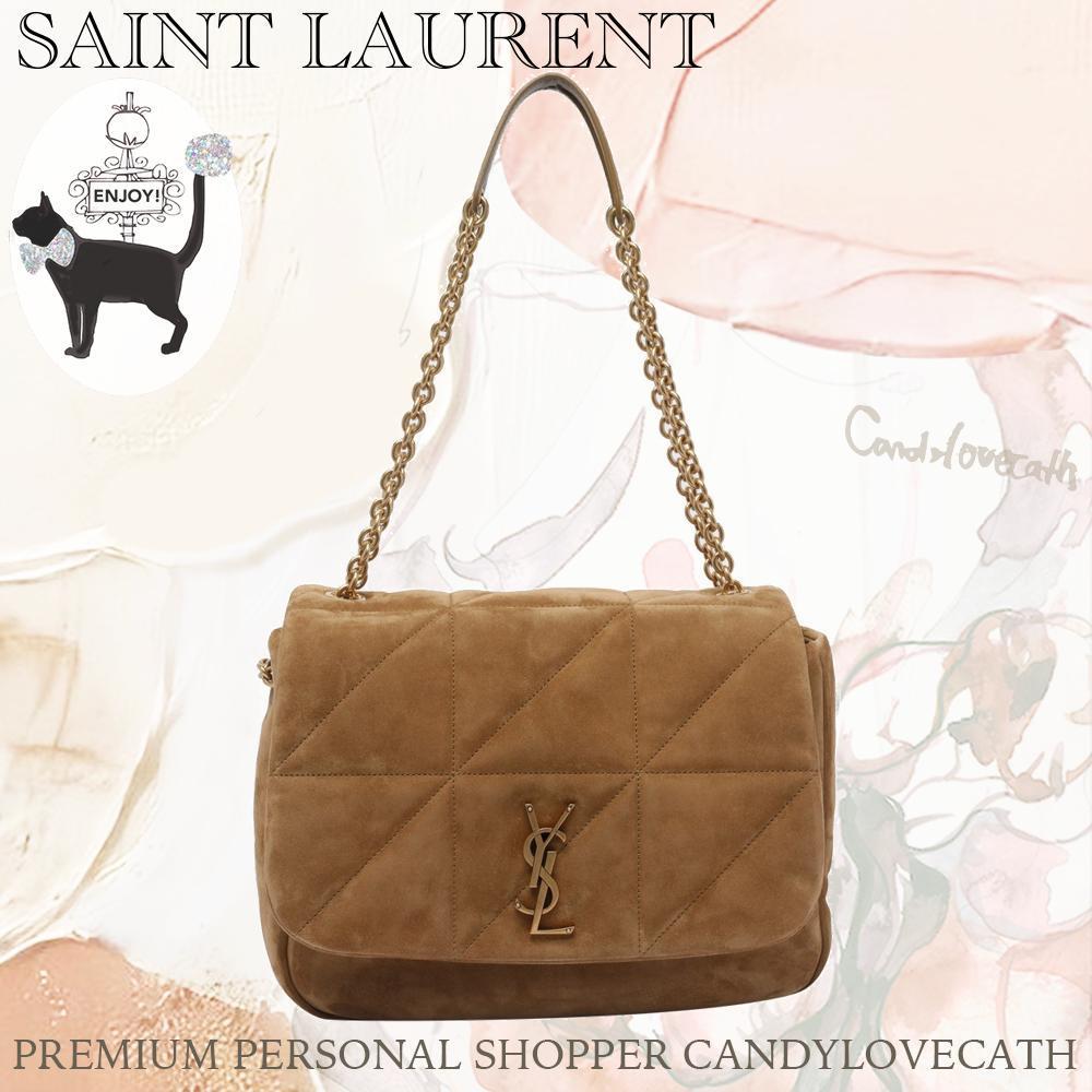 ショルダーバッグ・ポシェット SAINT LAURENT MEDIUM JAMIE 4.3 SUEDE SHOULDER BAG