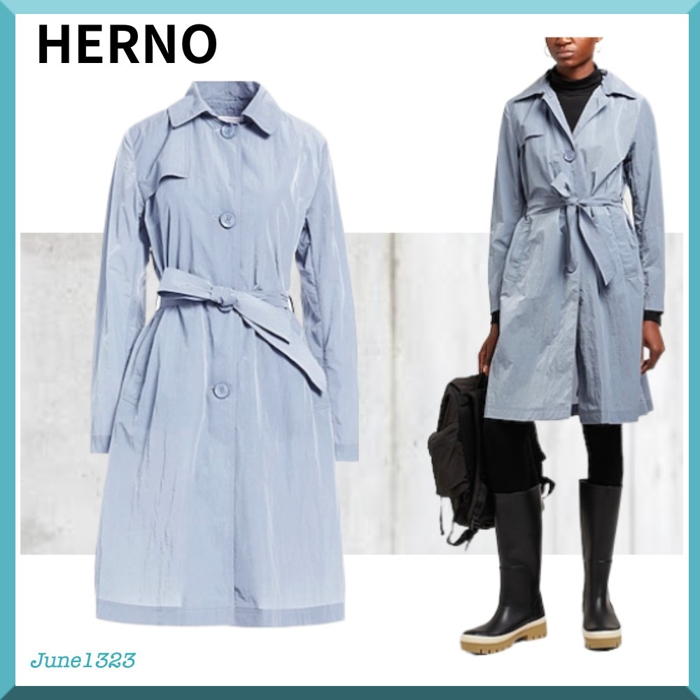 国内配送【HERNO】ヘルノ トレンチコート