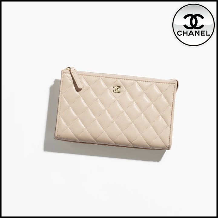 【お洒落♪】CHANEL 25SSP クラシック スモール ジップポーチ