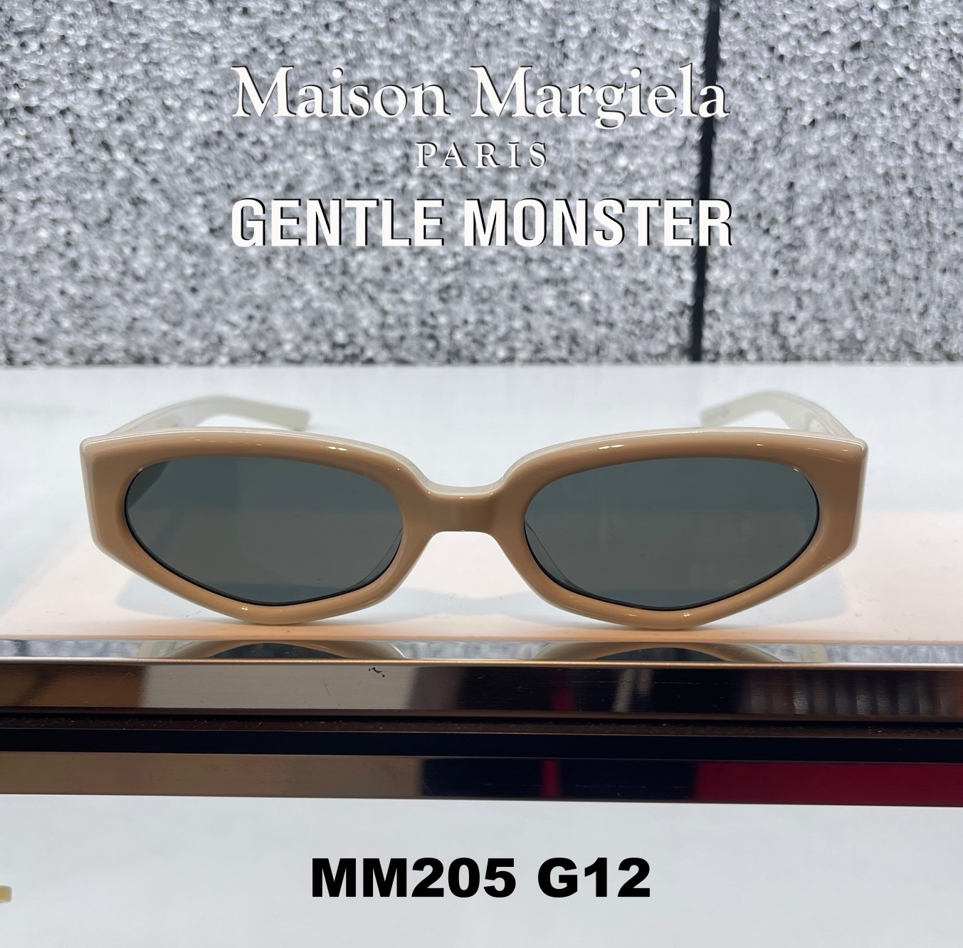 【Maison Margiela X GENTLE MONSTER】 MM205 G12
