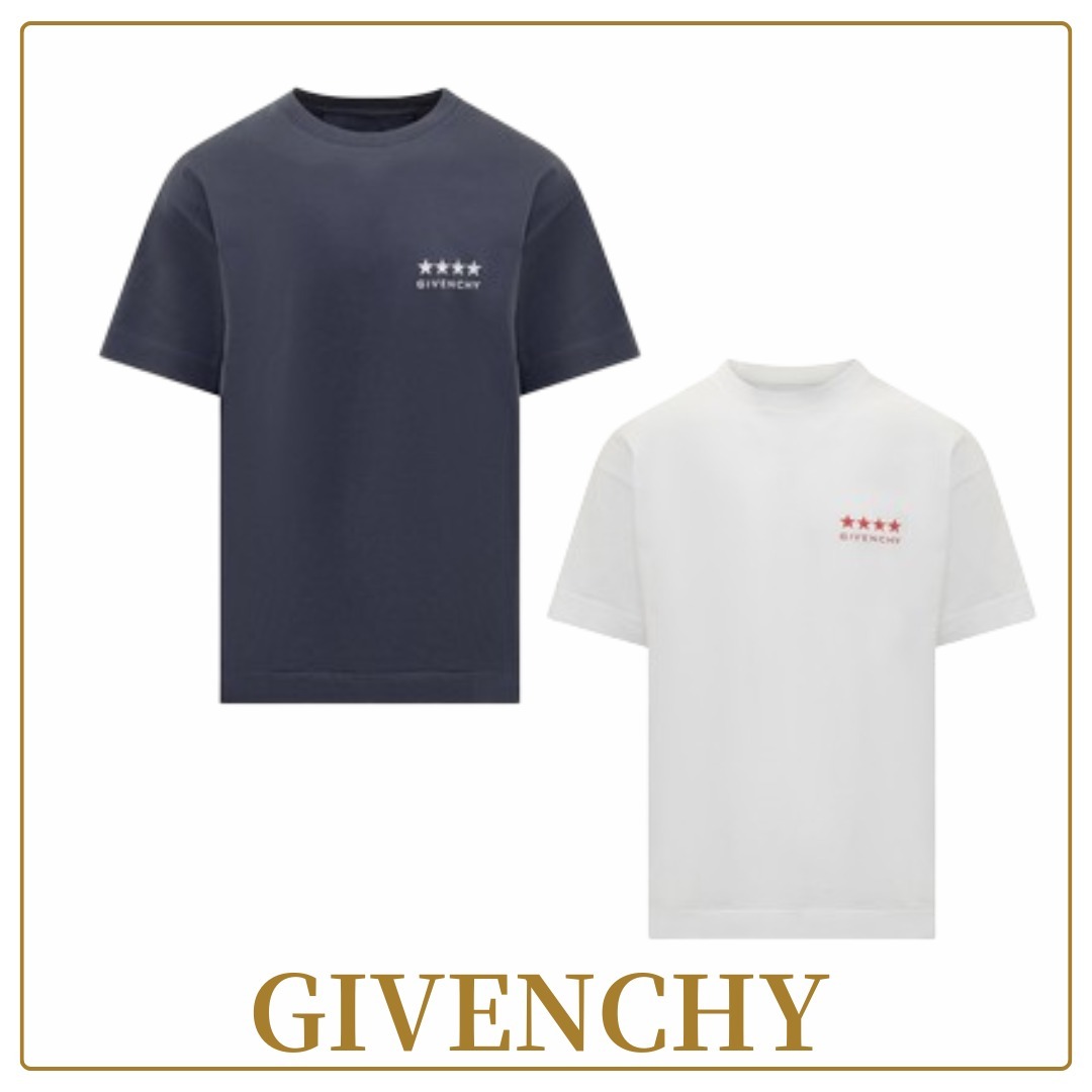 GIVENCHY 関税送料込 4GコットンTシャツ 半袖 メンズ ブラック 23797037_53767512_600.jpg