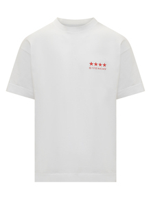 【関税＆送料込み】Givenchy Givenchy 4G Tufting Cotton T-Sh GIVENCHY】4GコットンTシャツ 関税送料込