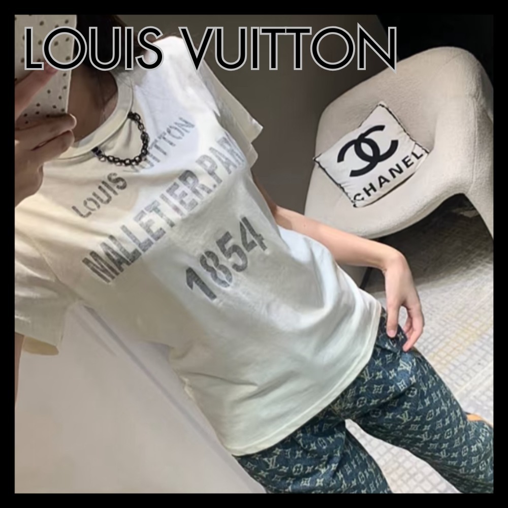 【LVチェーン♪】ルイヴィトン ヴィンテージ風 Tシャツ
