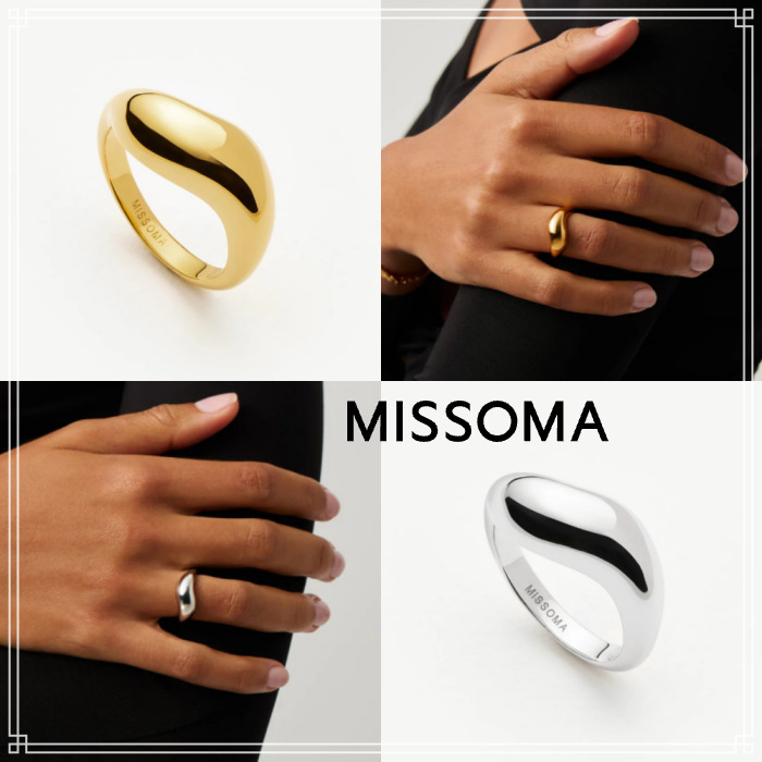 【MISSOMA】Savi Signature Stacking リング 2色