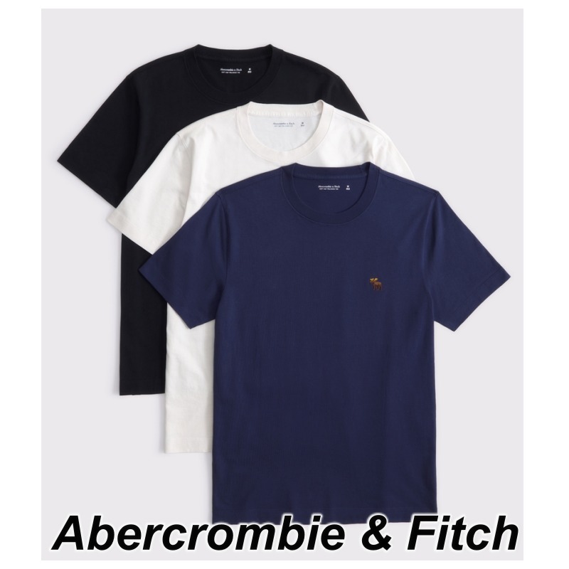 Abercrombie & Fitch ポリッシュ アイコンTシャツ 3枚セット