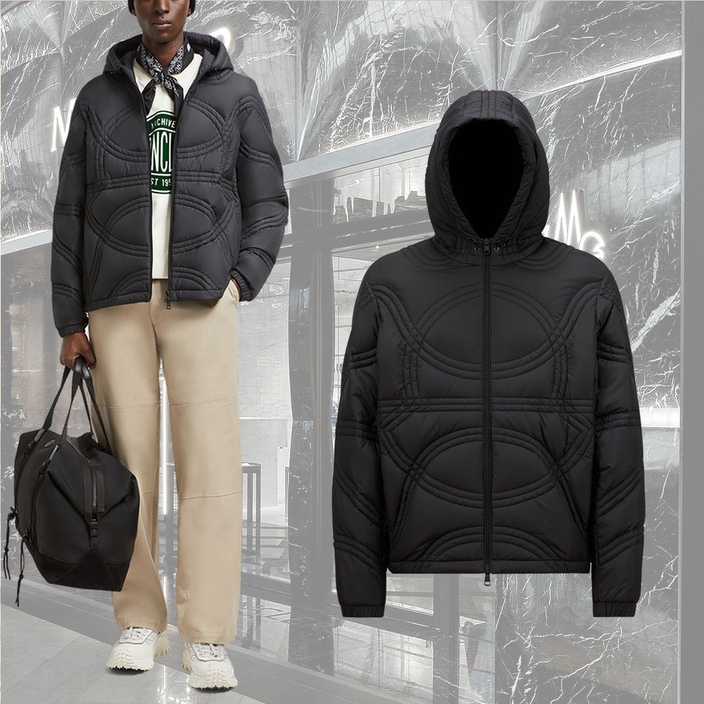 【MONCLER】Fransフード付きショートダウンジャケット
