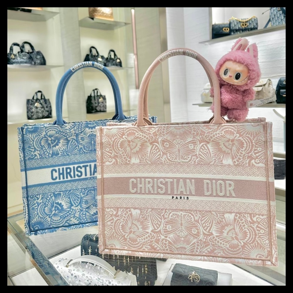 【おしゃれ/かわいい♪】Dior Book Tote ミディアムバッグ