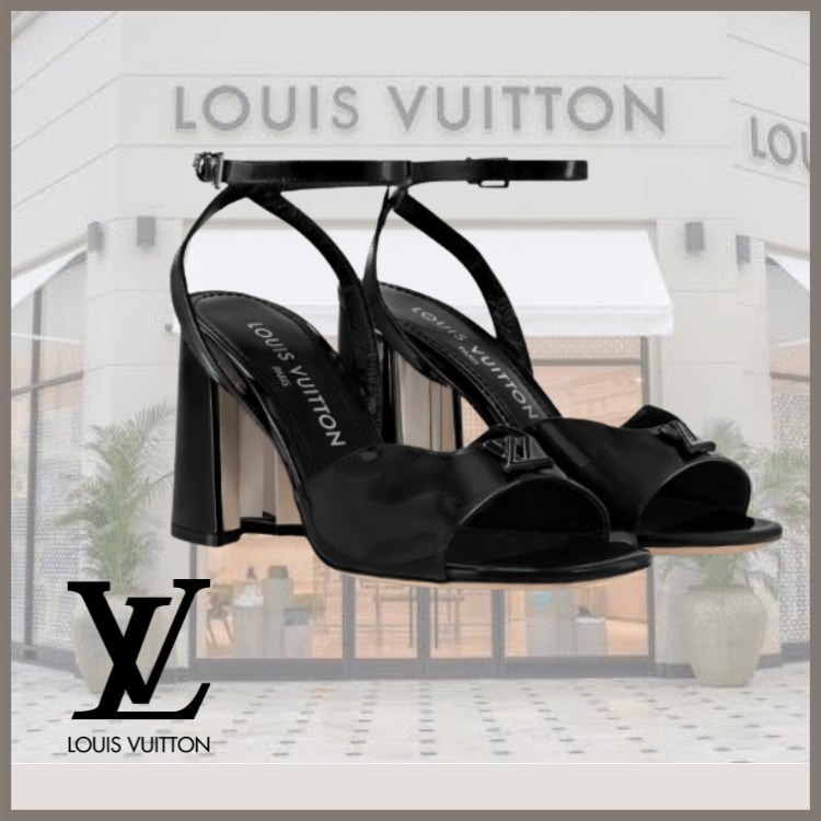 【美脚＆脚長】Louis Vuitton スイングサンダル