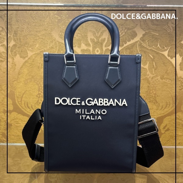 DOLCE & GABBANA 【ドルガバ】スモール ナイロン ロゴ バッグ