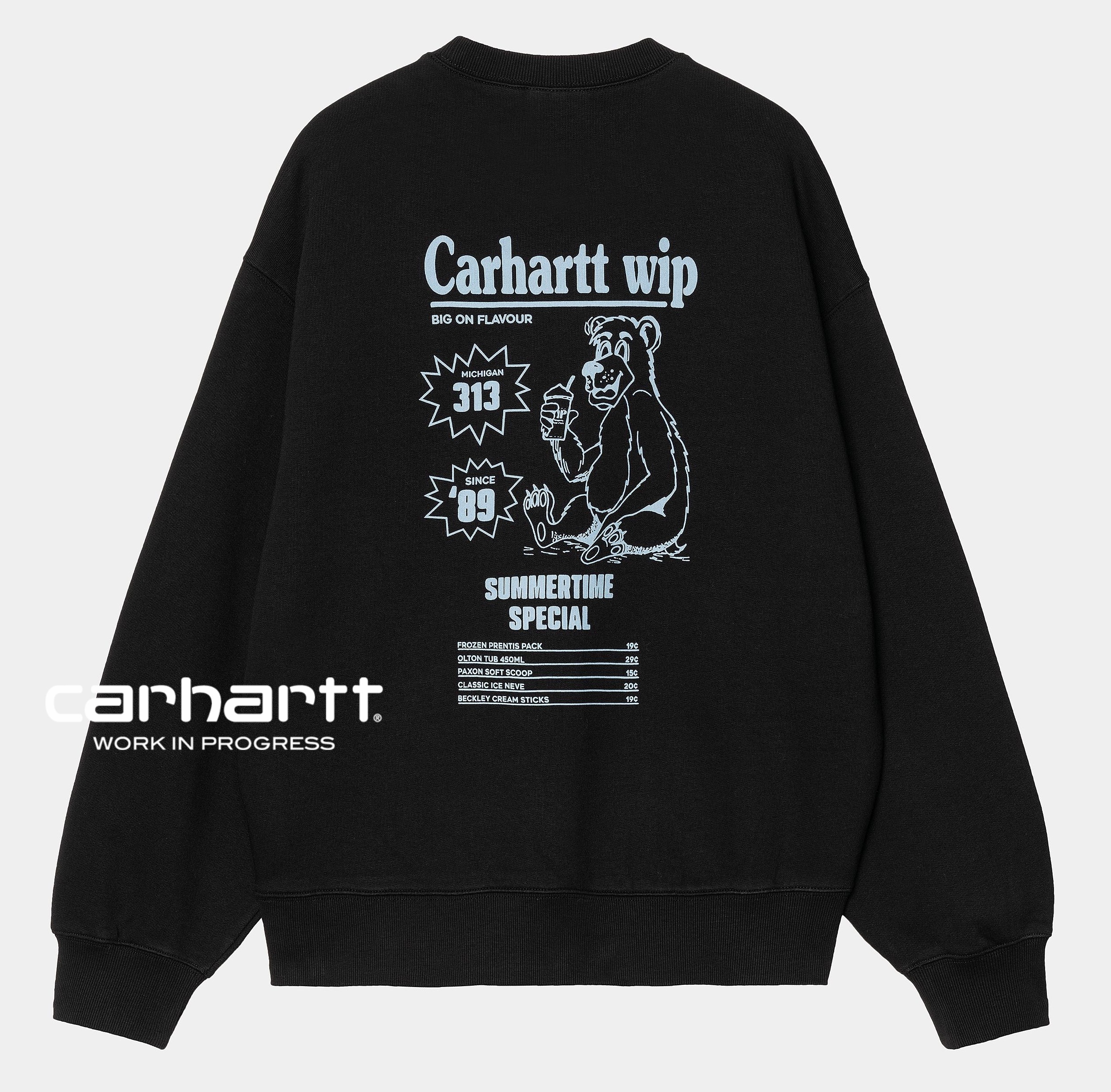★ドイツ発*carhartt WIP*新作*Catalogue スウェット/BL★