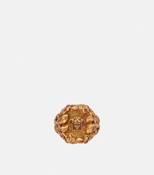 VERSACE ヴェルサーチェ リング メドゥーサ バロッコ 関税込】VERSACE ヴェルサーチェ◇メデューサ バロッコ リング