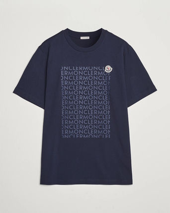 MONCLER2023春夏 ハイビスカスモチーフ クルーネック半袖Tシャツ