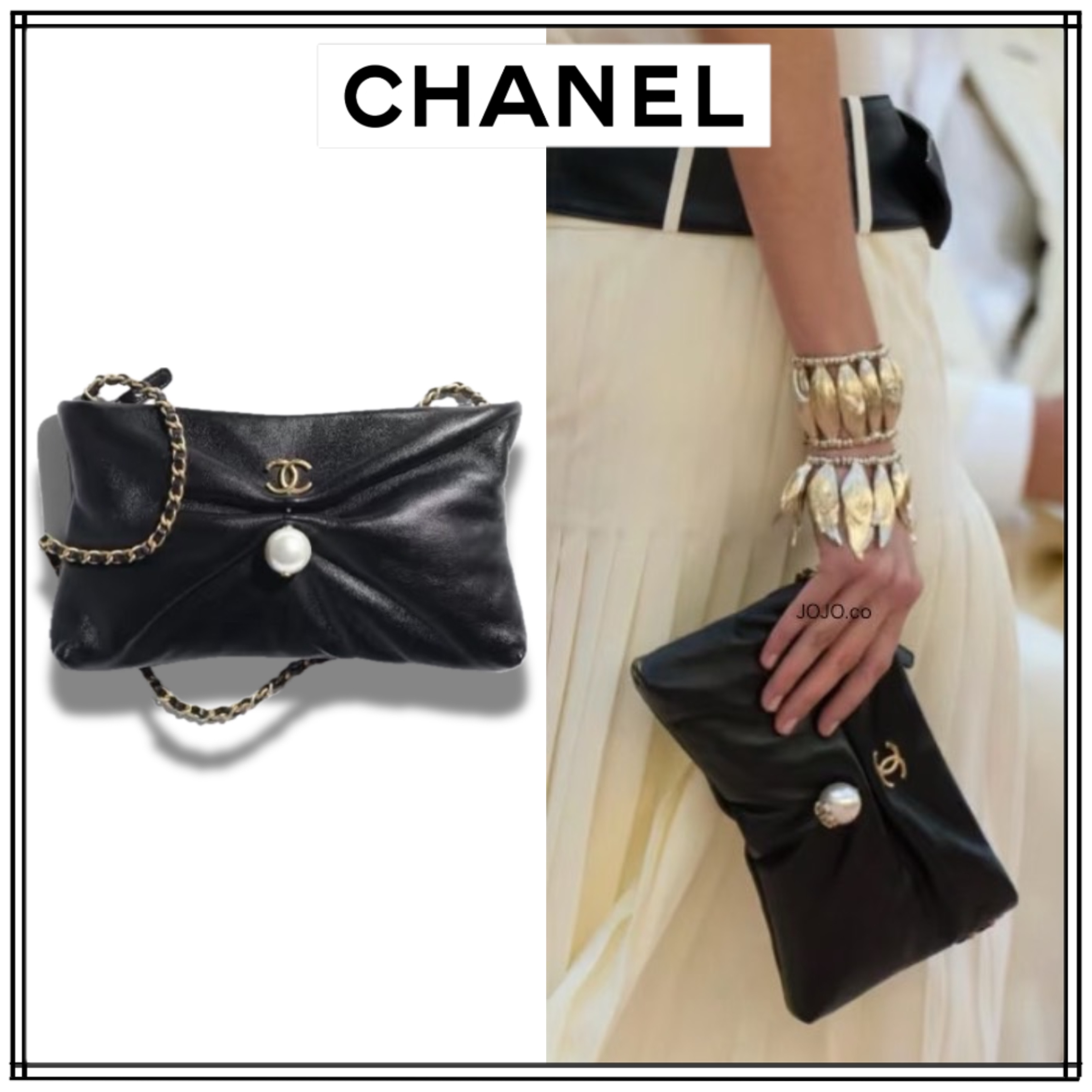 《ドレスコーデと一緒に♡》CHANELハンドバッグ