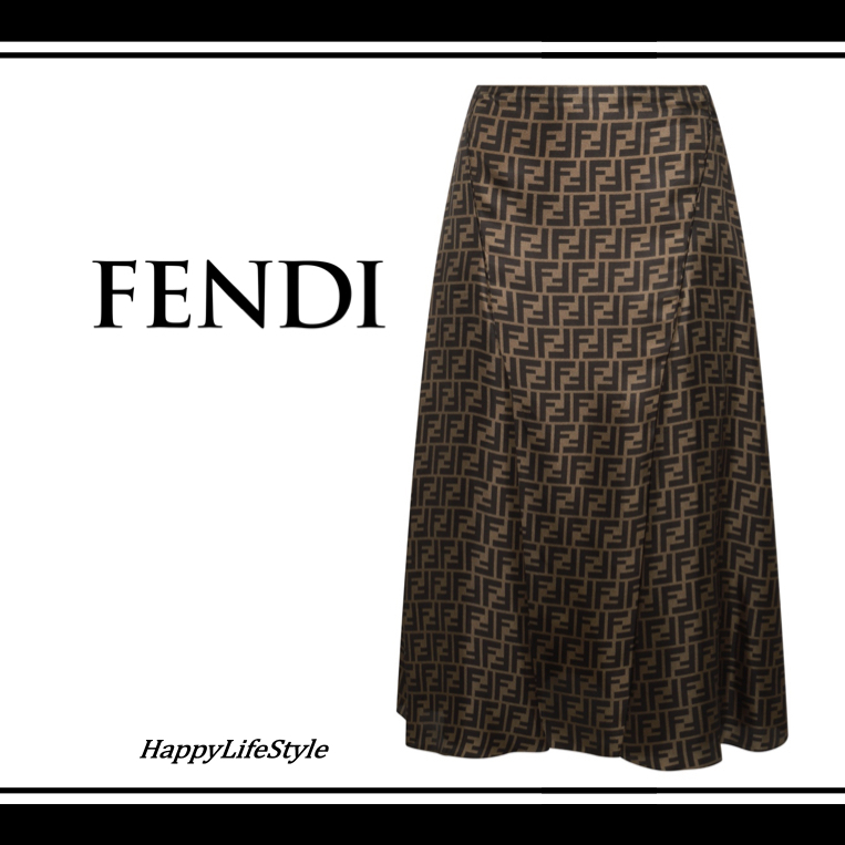 お気に入り♪◇FF ツイル スカート◇FENDI