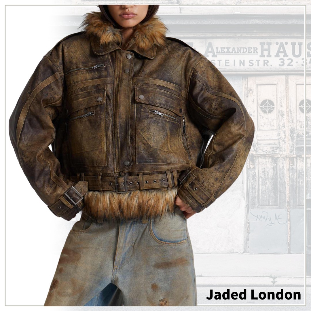 唯一無二の個性を纏う【JADED LONDON】フェイクレザージャケット