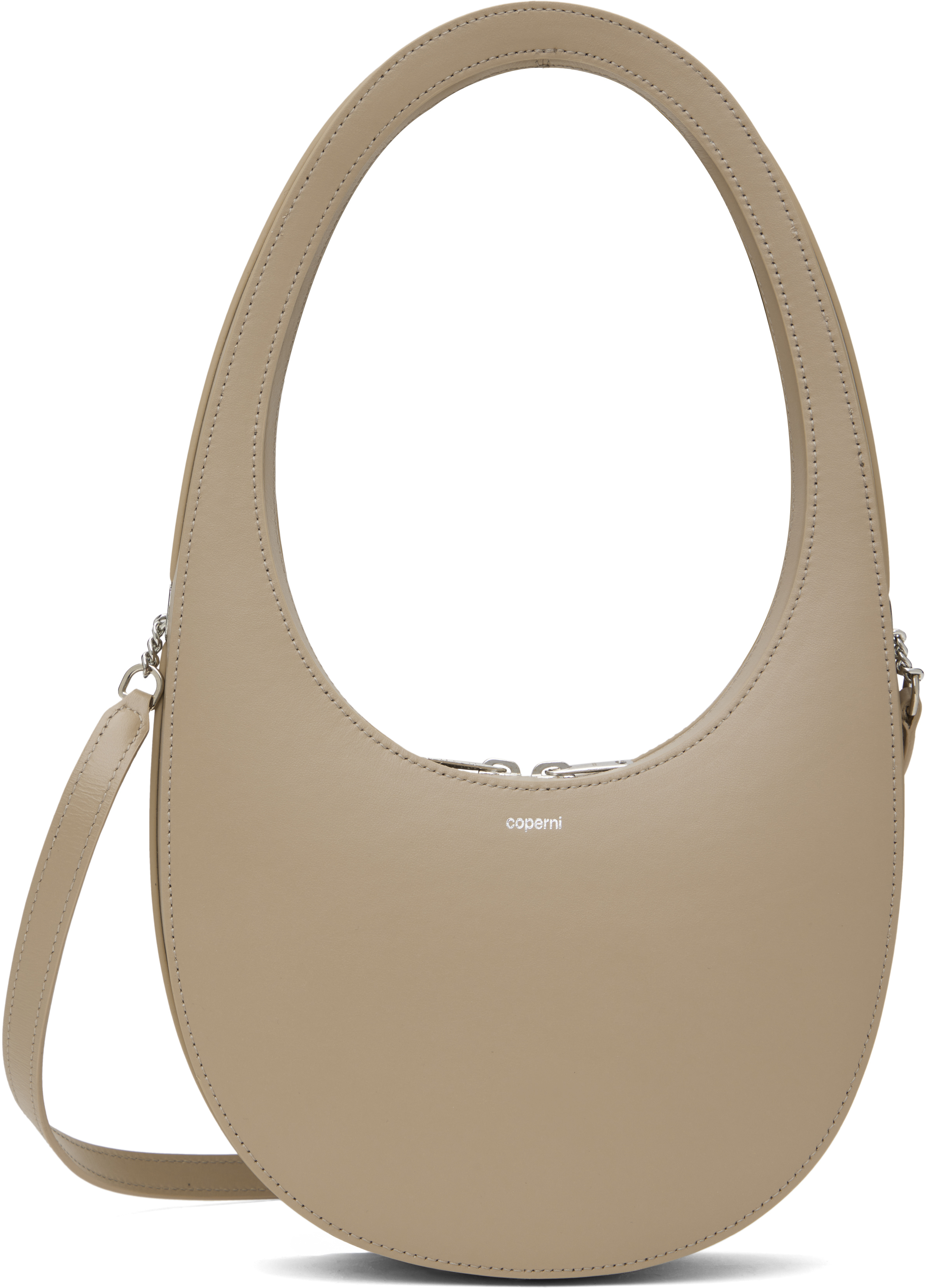 【関税込み】Coperni ベージュ Swipe クロスボディバッグ