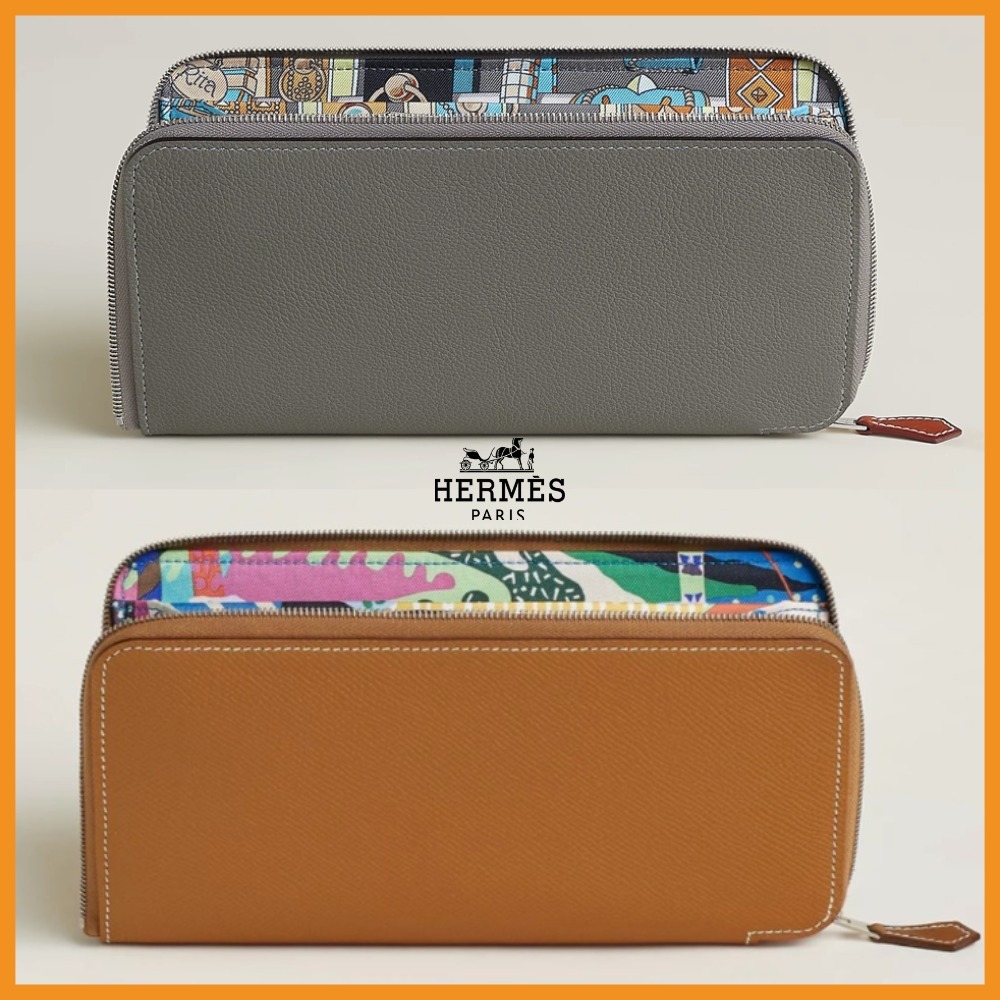 【HERMES】定番の人気モデル★シルクイン 長財布
