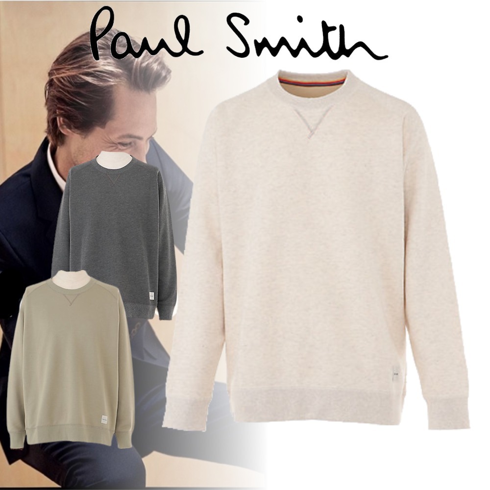【Paul Smith】Cool！シンプル 長袖クルーネックトレーナー