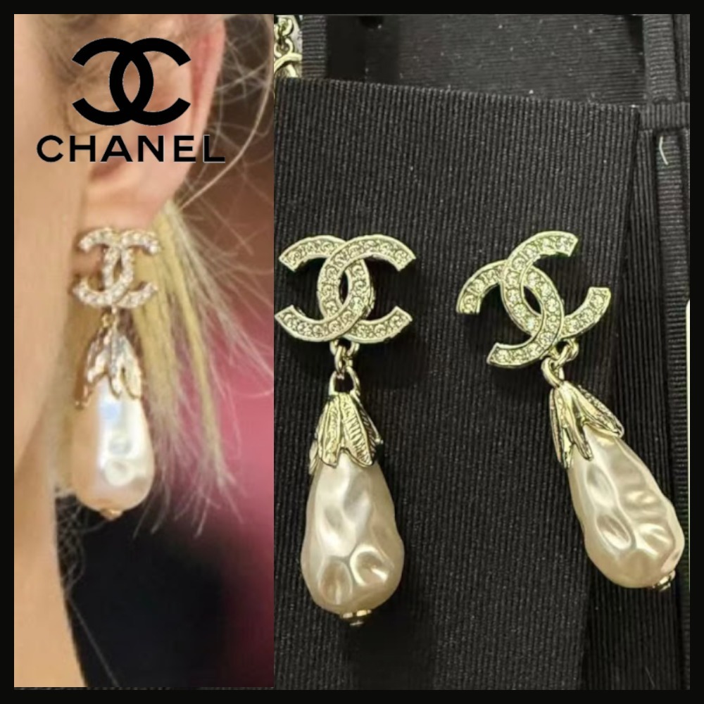 【耳元を華やかに★】CHANEL ピアス