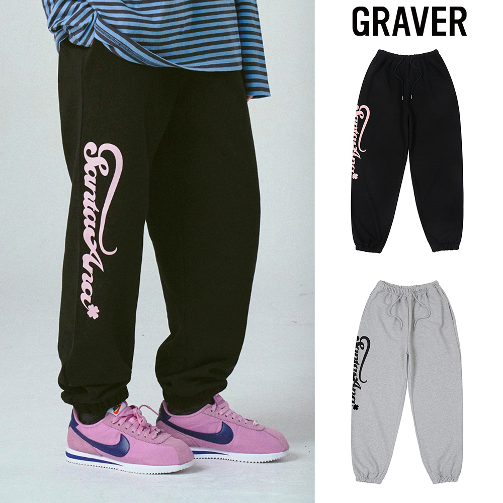 【GRAVER】25SS★ SANTA ANA Sweat Jogger Pants