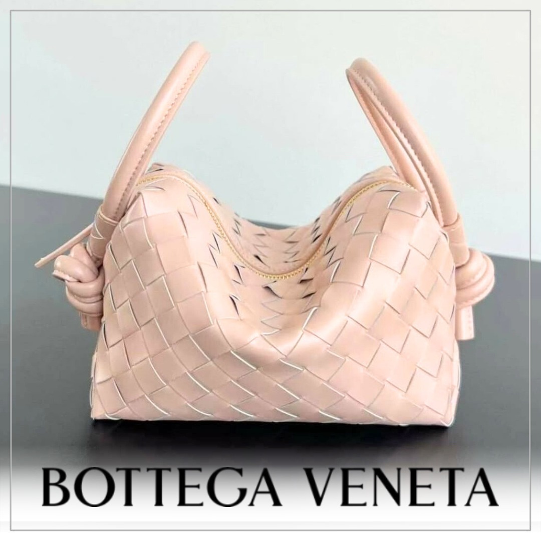 BOTTEGA VENETA◆loop レザー ハンドルバッグ ストラップ付 話題