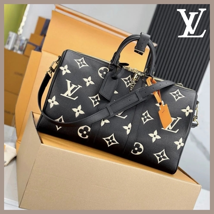 《モノグラム★》Louis Vuitton キーポル・バンドリエール 45