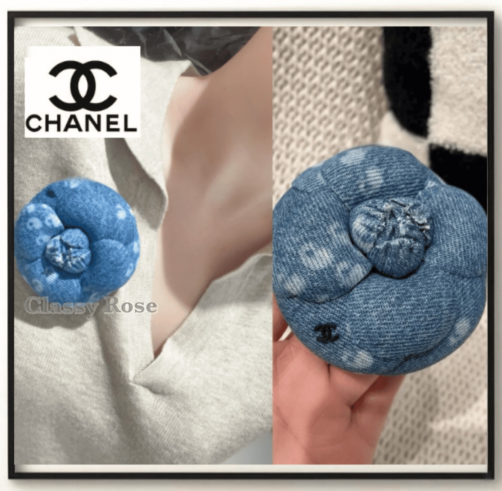 【CHANELポイントに可愛い】 2025年カメリア モチーフ ブローチ