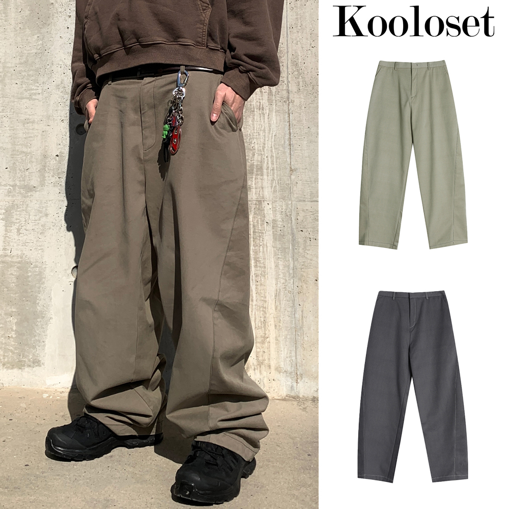 【KOOLOSET】Premium Curved Ash Pants