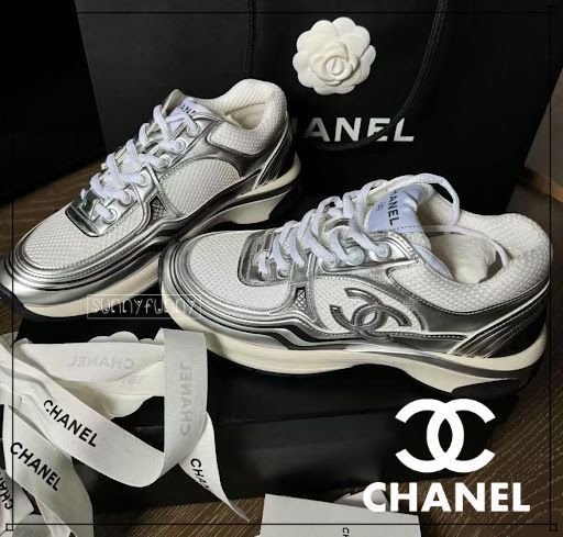 《25SS再入荷★》CHANEL スニーカー シルバー
