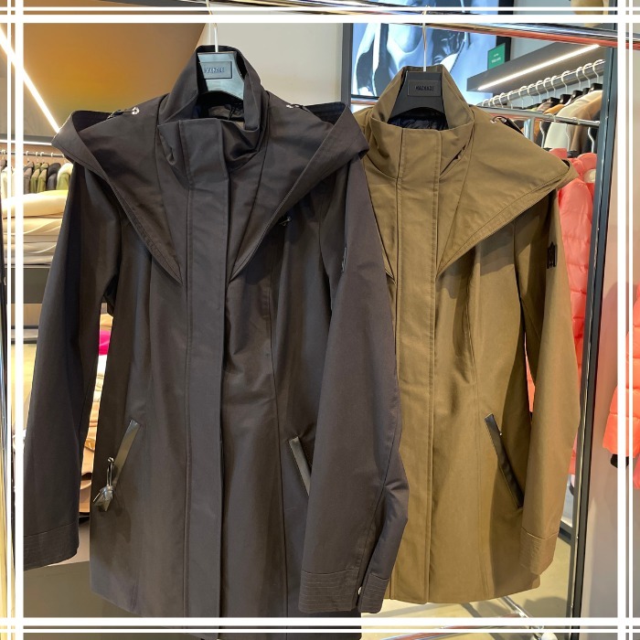【大人上品カジュアル】MACKAGE レインコート ファッショナブル