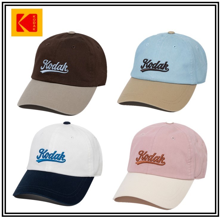 キャップ [ KODAK ] LETTERING COMBI RELAX FIT BALL CAP
