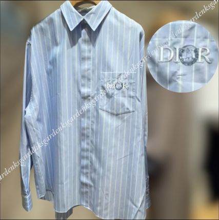 ブルー（青）系 Dior(ディオール) シャツ(メンズ) - 海外通販のBUYMA