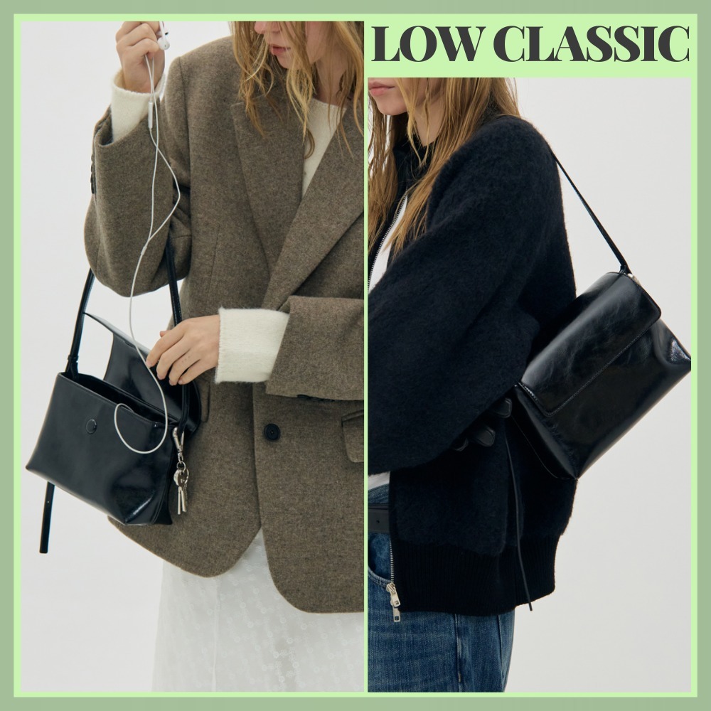 ★大人気★LOW CLASSIC★LEATHER MINI BAG★BLACK★送料・関税込