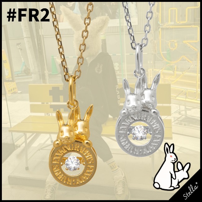 ■#FR2■Dancing Stone Round Logo Necklace★話題のブランド★