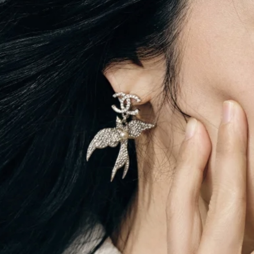 【ゴージャスなコーデに♪】CHANEL ピアス ゴージャスなコーデに♪】CHANEL ピアス