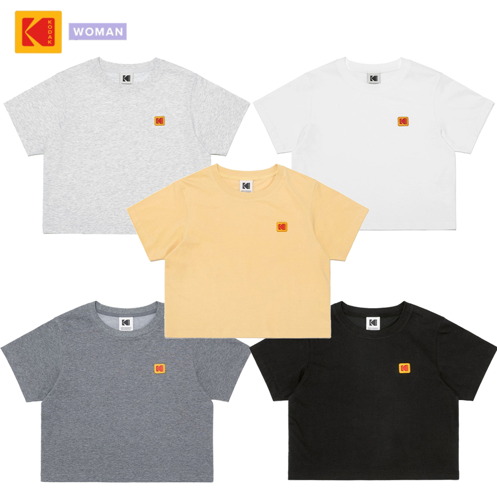 KODAK★大人気★W's シグネチャーロゴアスキン半袖Tシャツ♪