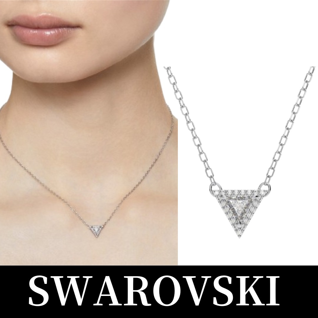 【SWAROVSKI】☆オルティクス トライアングル ネックレス☆
