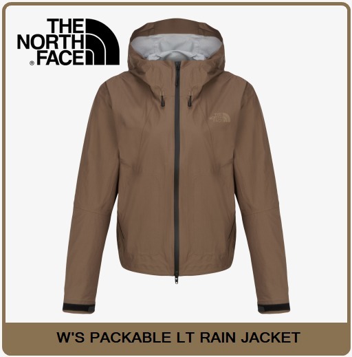 【THE NOTRH FACE】 W'S PACKABLE LT RAIN JACKET