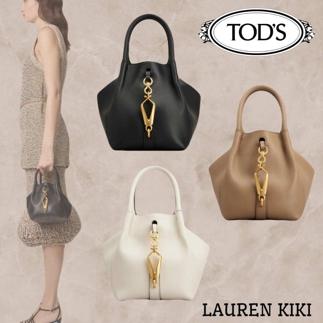 【関税込】TOD’S レザーミニサッチェルバッグ 直営店