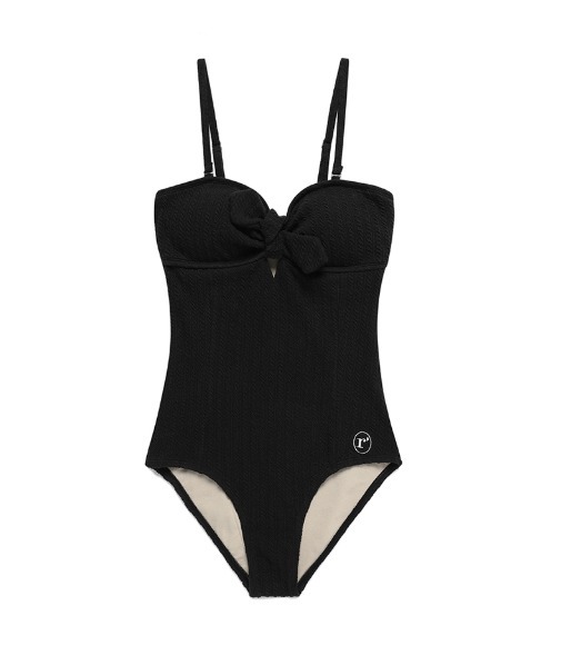 【rolarola】韓国人気/水着 ★RIBBON ONEPIECE SWIMSUIT BLACK★ rolarola】韓国人気/水着 ☆RIBBON ONEPIECE SWIMSUIT BLACK☆