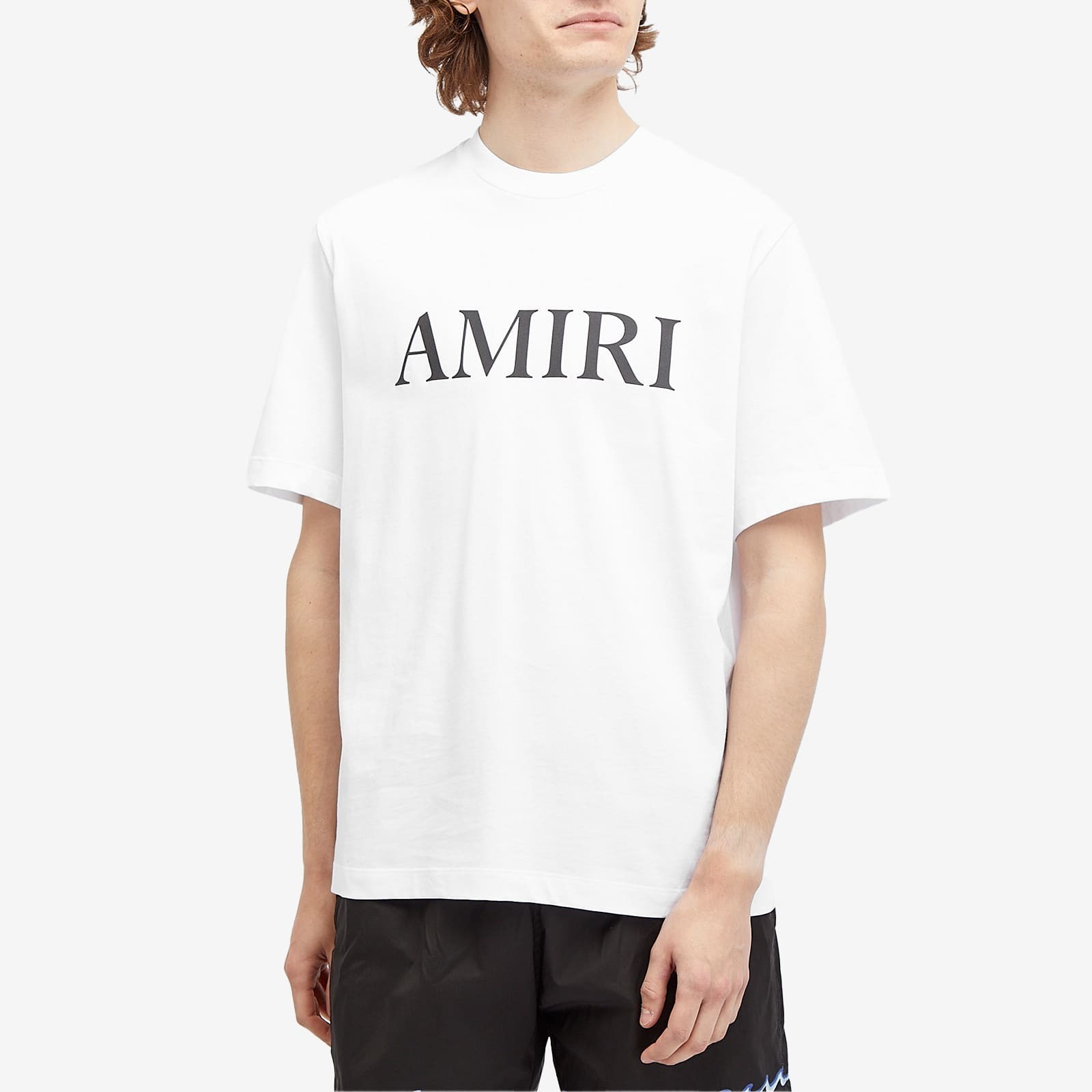 国内配送 関税送料込 AMIRI アミリ Tシャツ 半袖 ロゴ 白 グレー