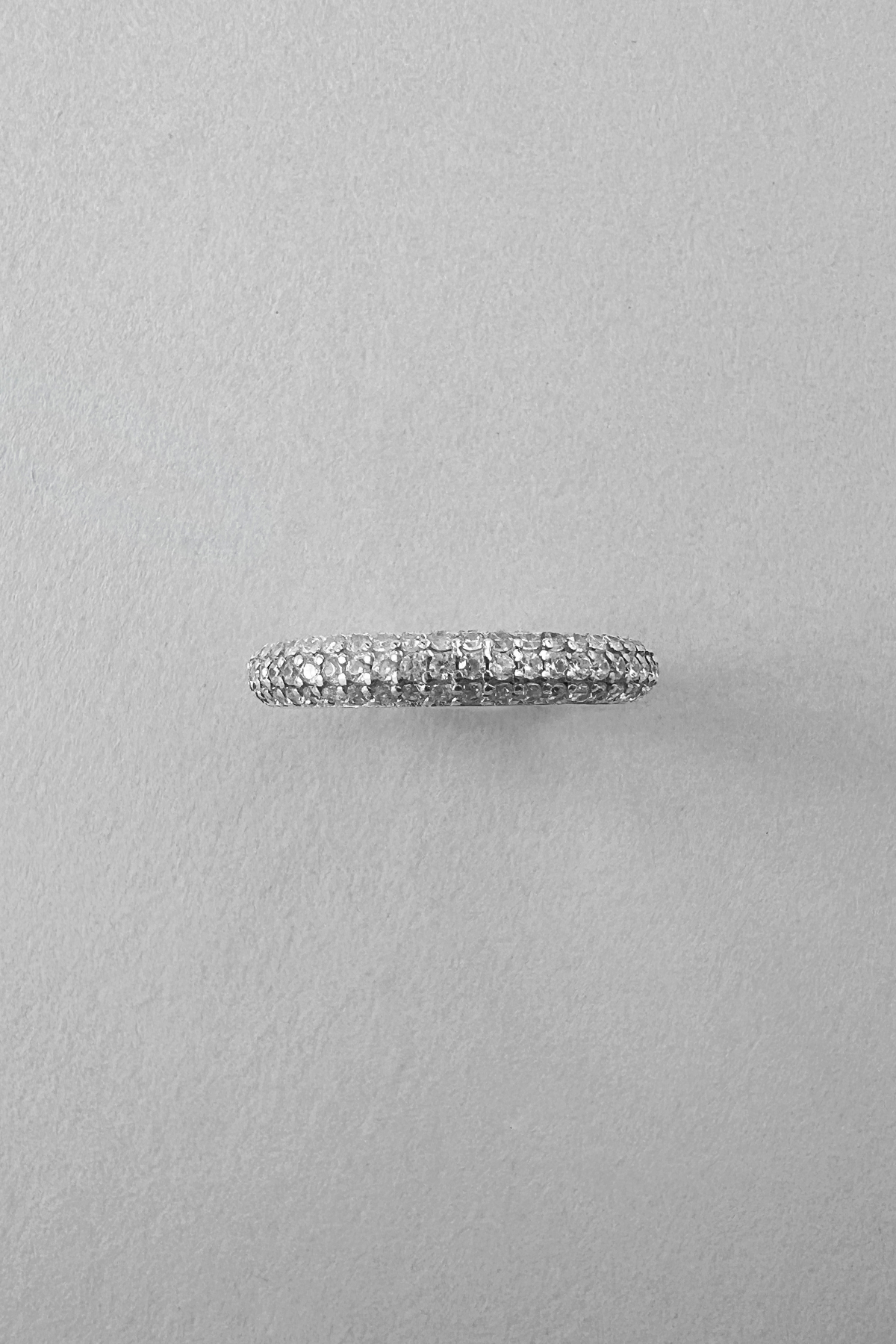 《MONDAY EDITION》 Pave Cubic Dome Ring